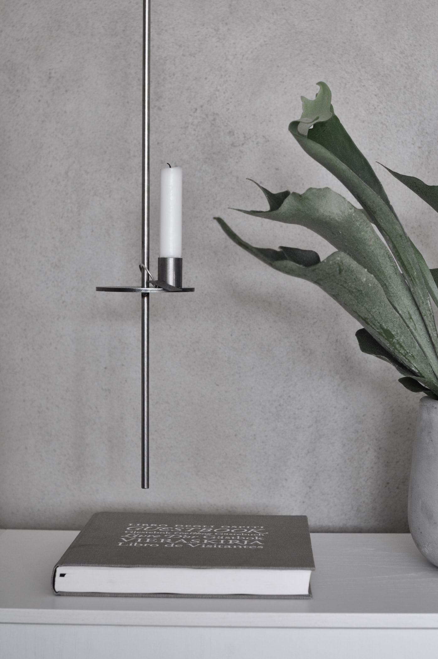 Grafitgrå Ljusampel Liv Grå - Bild 2