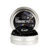 Crazy Aarons Thinking Putty Primary Black mini