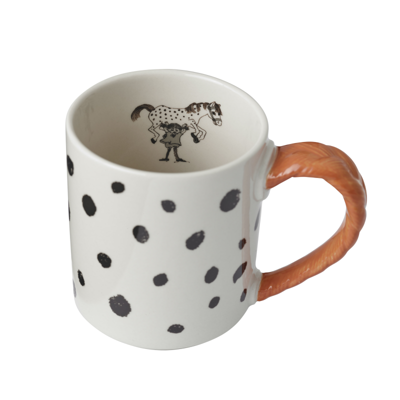 Astrid Lindgren Pippi Jubileumsmugg 35 cl Dots - Bild 2