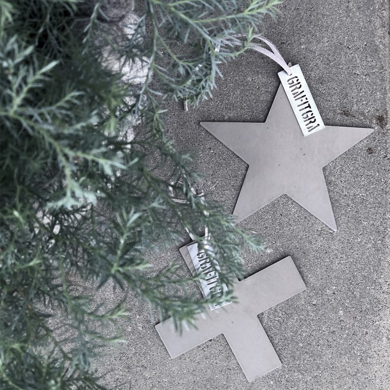 Grafitgrå Stjärna hänge - Bild 3