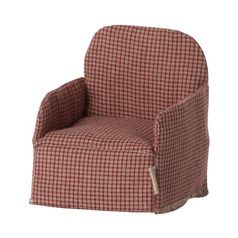 Maileg Chair Mouse Red