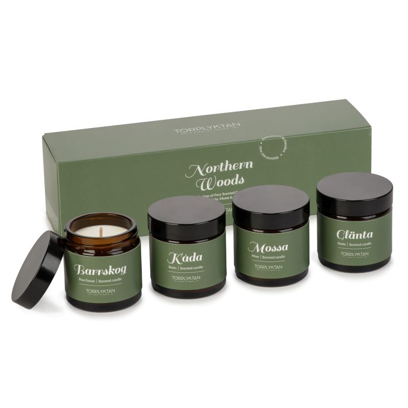 Northern Woods 4-pack Doftljus - Bild 4
